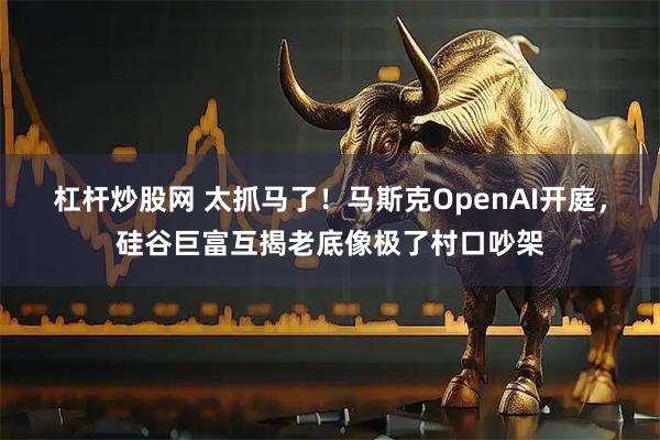 杠杆炒股网 太抓马了！马斯克OpenAI开庭，硅谷巨富互揭老底像极了村口吵架